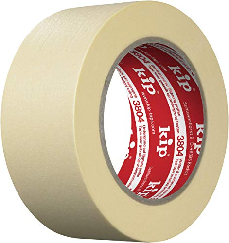 Kip Trade Maler-Kreppband, Breite 48 mm x 50 m, zum Bemalen und Dekorieren, für Teppich, stark haftend