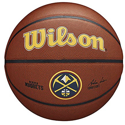 Wilson Basketball TEAM ALLIANCE, DENVER NUGGETS, Indoor/Outdoor, Mischleder, Größe: 7