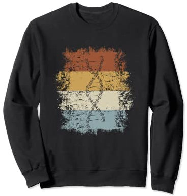 DNA Fahrradkette Vintage Lustiges Fahrrad Rennrad MTB Sweatshirt