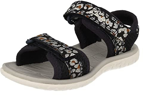 Clarks Surfing Tide Older Textile Sandals In Standard Fit Size 1