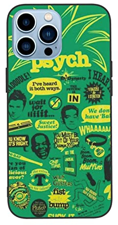 BEULSI Psych Pineapple Zitat Handyhülle für iPhone 13, stoßfeste Handyhülle (für iPhone 13 Pro/13pro Max) Weiß