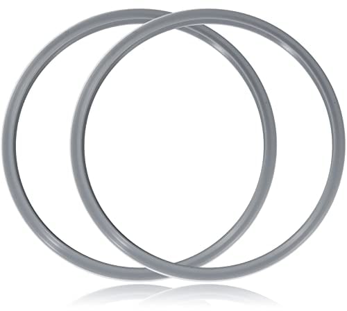 XIESK 2 Stück 22cm Ersatzteil Dichtungsring Schnellkochtopf Ersatzdichtung Silikon Dichtung für kompatibel mit WMF Schnellkochtopf 3L, 4,5L, 6,5L, 8,5L