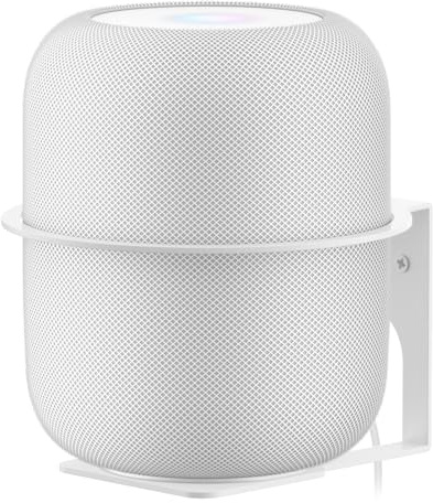 Robuste Lautsprecher-Wandhalterung für Homepod 1 und Homepod 2 Lautsprecherhalterung mit staubdichter Abdeckung für Homepod Wandhalterung – Metall-Wandhalterung für Homepod 1. und 2. Generation,