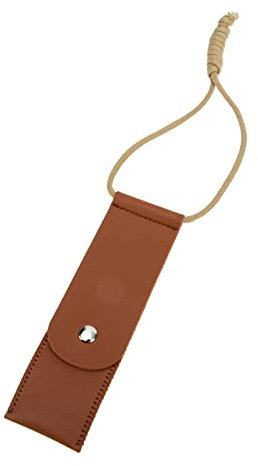 CLISPEED Leather Cutlery Set Kitchen Utensils Canvas Tote Bags Cutlery Storage Pouch Flatware Bag Leather Tableware Pouch Tableware Storage Case Tool Bag Outdoor Cooking Utensils Individual