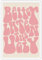 JCFOAS Lustiges Vintage-Poster, Motiv: Better Late Than Ugly, rosa Poster, Mädchen, Badezimmer, Leinwand, Wandkunst, lustiger Retro-Wandkunst, lustiger Badezimmer-Druck, Vintage-Poster, Dekoration,