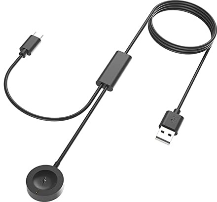 CHICHIYANG Dual Head Smartwatch Backup Charger for Fossil Gen 6/Gen 5/Gen 4 Venture, Charging Cable Cord Dock