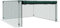Outsunny Jaula de Cultivo Jaula de Protección con Soportes de Acero Puerta con Cremallera para Proteger Las Plantas Flores en Patio Jardín Terraza 125x125x62,5 cm Verde