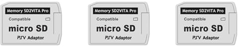 BLASHRD 3X SD2Vita 5.0 Speicherkartenadapter, für PSVSD Mikro-SD Adapter für PSV 1000/2000 PSTV FW 3.60 HENkaku System