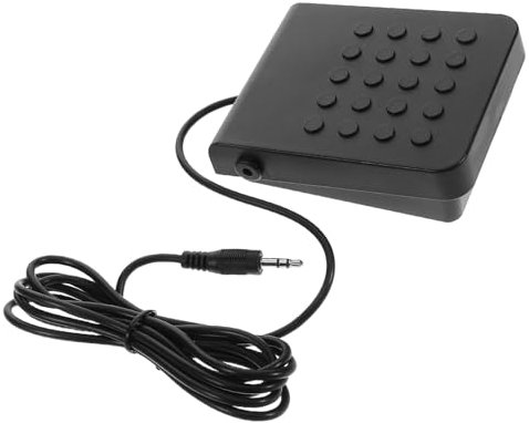 Hochwertiges Sustain-Pedal Für E-Piano Und Midi-Synthesizer, 3.5mm Schwarz, Kompaktes Design, Langlebig Und Vielseitig, Perfekt Für Klavier Und Keyboard