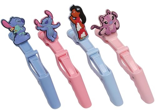 DISNEY Stitch Haarspangen, Krokodilspangen 4 Stück