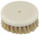 Brosse Alimentée par Perceuse Tête en Poils de 60 mm pour Nettoyage de Voiture Tapis Canapé Tissu (marron)