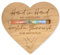 ZUKLA Verpackung für Geldgeschenke zur Hochzeit - mit Reagenzglas - Hochzeitskarte Geldgeschenk Verpackung aus Holz - Hochzeitsgeschenk für das Brautpaar
