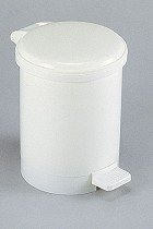 Rossignol - Poubelles plastique à pédale - Poubelle plastique à pédale - POUBELLE A PEDALEPLASTIQUE 3 L.