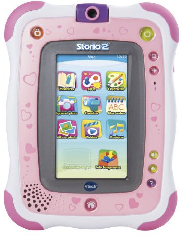 Vtech - 136855 - Jeu Électronique - Tablette Storio 2 Rose + Appareil Photo Intégré