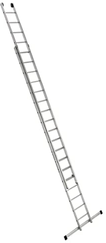 Alu-Schiebeleiter 2-teilig 2x18 Sprossen