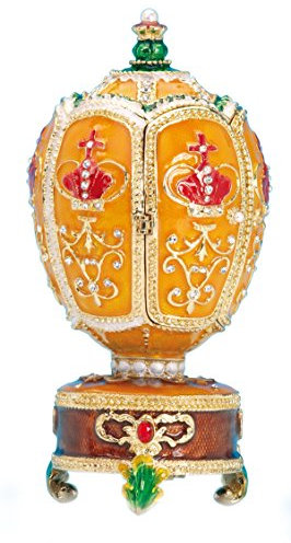 Musicbox World Musikspieluhr Fabergé-Ei, spielt Schwanensee