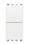 Vimar Due Pulsanti Indipendenti Nocon No 10A, Bianco