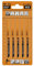 CMT jt119bo-5 – 5 Jig Saw Blades HCS 76 x 2 x 12tpi (Wood/Curve/)