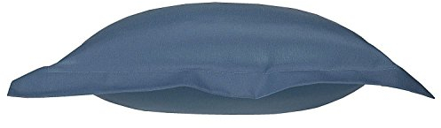 Curt Bauer Mako Satin Uni Kissenbezug 40x80 cm (denim)