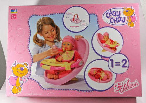 Zapf - 900635 - Chou Chou Comfort und Füttersitz Kinderland