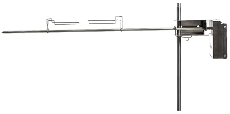 Auspit The Little Aussie Legend Set in Acciaio Inossidabile – Set di Rotisserie in Acciaio Inossidabile per Outdoor BBQ, Set da Cucina da Campeggio Autonomo, Spiedo Rotante Bushmaster & Accessori
