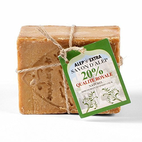 Aleppo-Seife 20% Lorbeeröl 200 g - La Maison du Savon de Marseille