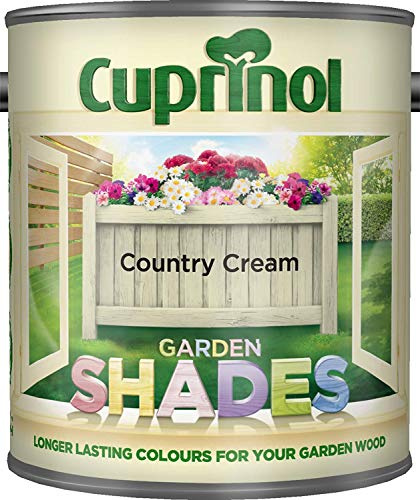 3 x Garden Shades Country Cream 1L