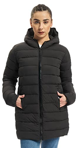 Champion Damen Winterjacke 114550 KK001 NBK Schwarz, Größe:S