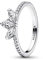 PANDORA Timeless Funkelndes Herbarium Cluster Ring in Sterling-Siber mit Cubic Zirkonia Timeless Collection, Größe 58, 192392C01-58