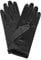 Lansonee 1 Pair Short Satin Gloves Women's Gown Gloves Vintage Opera Wedding Banquet Dress Glove for Party Dance-Black