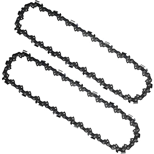 Opuladuo 2PC 8 Inch Polesaw Chain for WORX WG349.9 WG349, 8 Replacement Chain for RYOBI ZRP4361 RY43160 Pole Saw- 3/8 - .043 - 33 DL