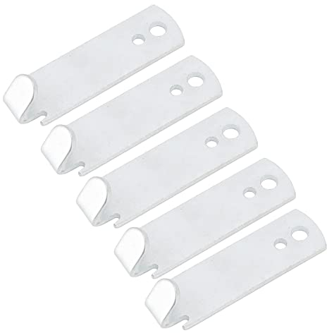 Fafeicy 5 Stück Zaun Draht Twist Werkzeug für T Post Clips, Stahl Barb Fechten Landwirtschaft Liche Reparatur Hardware, Zaun Draht Spann Werkzeug