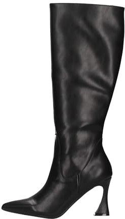 Francesco Milano stivale in vera pelle tacco a rocchetto -