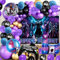 79 Piezas Adornos Cumpleaños, fortni Decoracion Cumpleaños, Game Decoracion, fortni globos cumpleaños, Feliz Cumpleaños Decoracion, Videojuegos Fiesta Cumpleaños, Decoración Cumpleaños