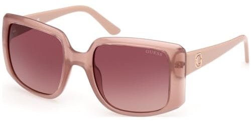 GUESS GU0009757F54 Gafas, Beige Brillante, 135/21/48,3 Unisex Adulto