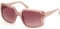 GUESS GU0009757F54 Gafas, Beige Brillante, 135/21/48,3 Unisex Adulto
