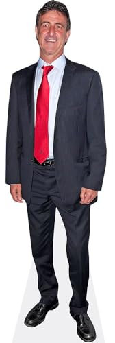 Mario Kempes (Red Tie) Pappaufsteller mini