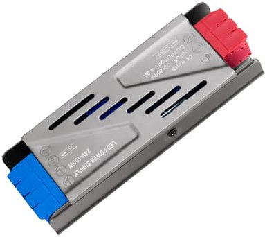 KSIBNW Netzteil 24V 100W LED Trafo 230V auf 24V Transformator, 24V LED Treiber Schaltnetzteil Adapte Extra Dünn Netzteil für LED-Streifen Lampen Strahler Lichtbänder, AC 230V to DC 24V 4,2A 100W
