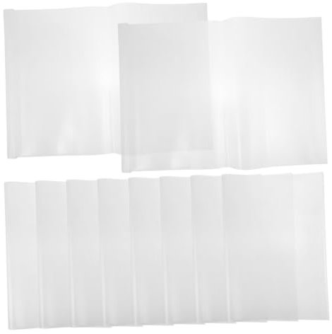 DIYEAH Buchumschlag Notizblock-umschlag 20 Stück Buchschutz Pp-material Einfach Anzubringen Benötigt Keinen Schutz für Ihre Bücher
