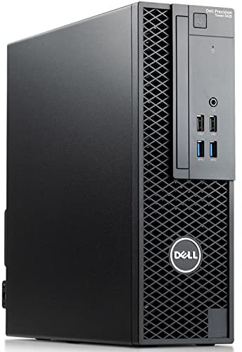 Pc Computer Desktop Dell Precision 3420 SFF, Processore Core i7-6700, Memoria RAM 16GB, Disco SSD 240 GB, Win 10 Pro (Ricondizionato)