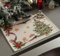Tischset für Weihnachten und Neujahr | Gobelin Weihnachtsbaum (Glitzernde), Tischset 35x45 cm