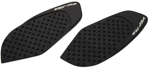 Konerstone Antiscivolo Gas Carburante Pastiglie Protector Adesivi Ginocchio Grip Trazione Laterali Pad per Yamaha YZF R6 2008-2016 Accessori Moto YZF-R6 Nero 2009 2010 2011 2012 2013 2014 2015