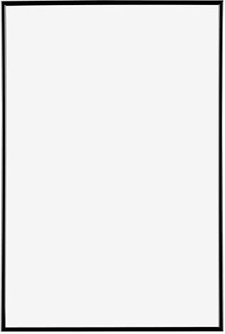 Dutch Frame Factory - Cadre photo 60x85 cm - Noir Brillant - Cadre photo en verre Plastique Anti Reflet Verre Acrylique - Cadre 60x85 cm - Easy
