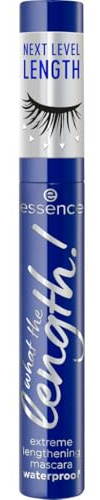 essence what the length! extreme lengthening mascara waterproof Nr. 02 10ml | Wasserfeste Mascara, Definierter Look, Verlängernd, Definierend, Ultra-definierte und lange Wimpern