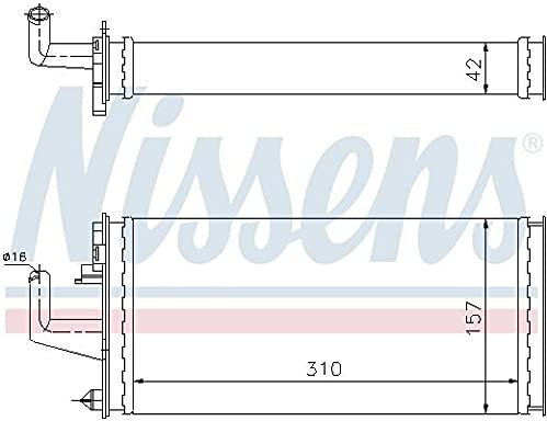 NISSENS 71807 Wärmetauscher Wärmetauscher