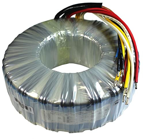 Sedlbauer Ringkerntrafo Transformator 1000VA 2x12V für Audio, Industrie, Halogen und Schienensysteme - 230V Eingangsspannung - 24V Sekundärspannung -