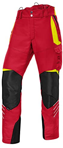 Kübler Schnittschutzhose Klasse 1, Farbe:rot, Größe:XL (langgr.)