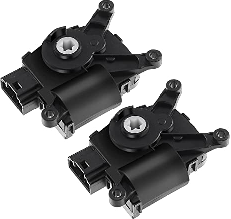 Frankberg 2x Stellelement Motor Mischklappe Klimaanlage Zentralklappe für Q3 Altea 5P Leon Octavai II 1Z3 EOS Golf V VI 1K 5K 2003-2019 1K0907511Q