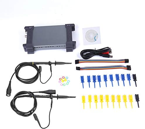 6022BL PC USB-Oszilloskop 20 MHz Bandbreite 48 MSa/s 1 MB Speichertiefe 2 Digital + 16 Logic Channel Logic Analyzer