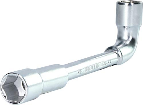 BRILLIANT TOOLS BT015017 Clé à douille double coudée, 17 mm [Powered by KS TOOLS]